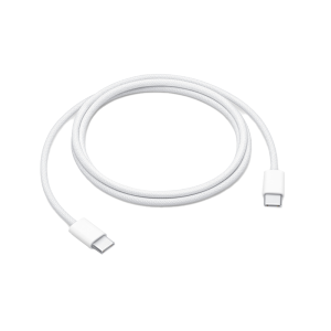 Apple 60W USB-C 编织充电线-1米充电线手机充电线原装充电线数据线 白色 1mm