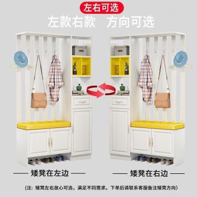 森美人玄关柜现代简约进屏风装饰鞋柜一体双面厅柜小户型客厅隔断柜