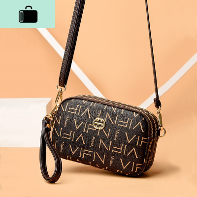 小包包女斜挎2020新款潮百搭洋气质感手机包多层妈妈手拎单肩女包NEW LAKE女斜挎包