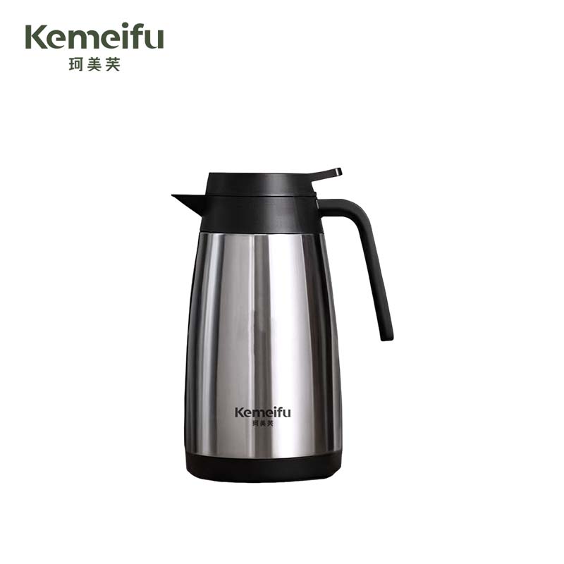 珂美芙 304不锈钢保温水壶 本色1000ml 个