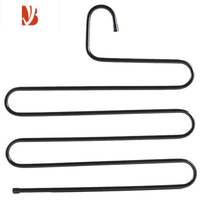 三维工匠s型裤架多层裤挂多裤子衣架收纳架挂裤子架家用裤夹器