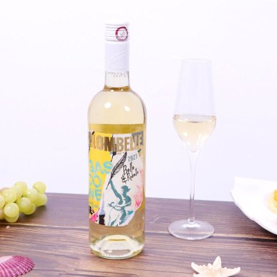 法国西南明星普莱蒙特联盟Colombelle自由女神达颜鸽龙白甄选白葡萄酒750ml