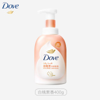 Dove/多芬樱花白桃云朵奶香沐浴泡泡沐浴露保湿补水滋润留香 [柔滑]白桃果香400ml