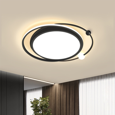 古达轻奢吸顶灯饰房间客厅主卧室吊灯具现代简约大气