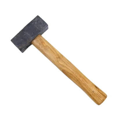吉迎尚品 石工锤木柄手锤石方锤铁锤 多规格 把