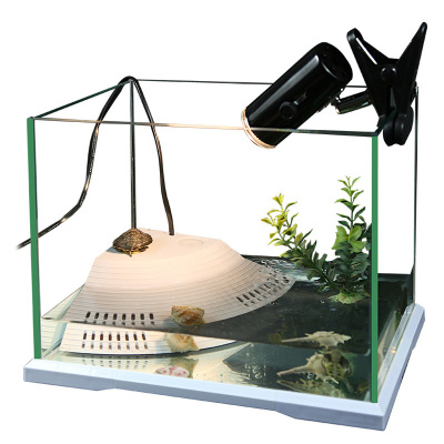 玻璃乌龟缸鱼缸生态带过滤晒台大型家用养龟金鱼缸乌龟缸别墅龟缸