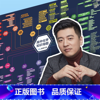 高中化学知识导图 高中通用 [正版]张雪峰高中知识导图挂图海报高中语文数学英语历史物理化学生物政治知识点思维导图高考复习