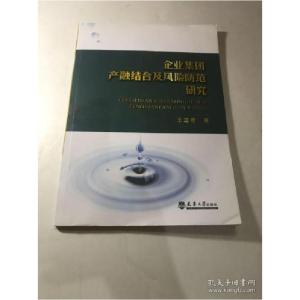 正版新书]企业集团产融结合及风险防范研究王之君著978756184752