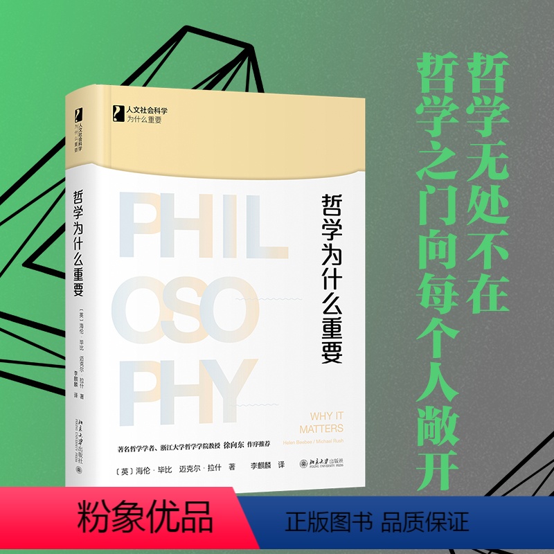 [正版]哲学为什么重要 海伦毕比 当代哲学大家通俗小书 道德与宗教 道德哲学价值 理解公开辩论 理论美德 道德与法律