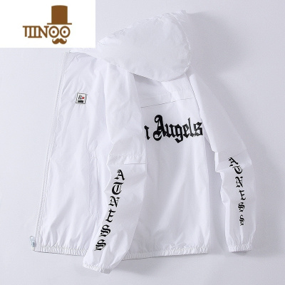 YANXU防晒衣男士夏季冰丝外套超薄款透气夹克学生钓鱼防晒服潮