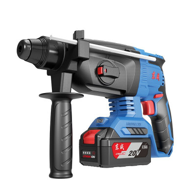 东成 充电电锤DCZC04-24E 充电式冲击钻混凝土打孔钻墙电锤4.0Ah 2电1充 单位:台