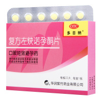 多日纳复方左炔诺孕酮片22片用于女性口服避孕