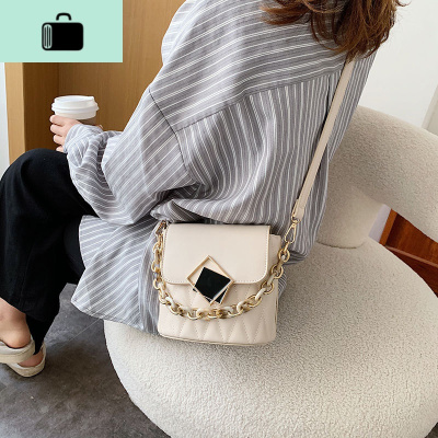 包包女斜跨百搭2020新款女包韩版链条小巧洋气水桶包单肩手提包NEW LAKE