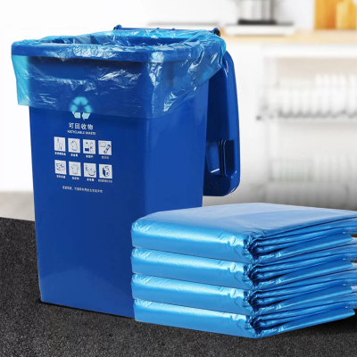 杜克恩 DKE-LJD-0803 80*100垃圾袋 蓝色 20个/包 100个/箱(计价单位:箱)