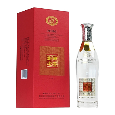 剑南春股份剑南老窖2006 52度 500ml单瓶装 浓香型白酒 2970