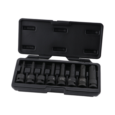 长鹿 8件气动连体旋具套筒组套(六花) T30、T40、T45、T50、T55、T60、T70、T90