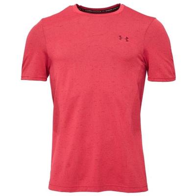 Under Armour男士无缝短袖运动T恤透气舒适四向弹力设计