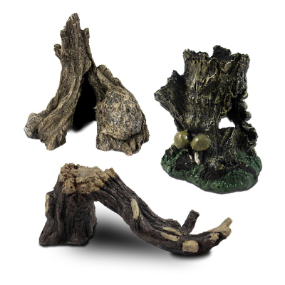 水族箱鱼缸龟缸缸虾池观赏鱼造景装修用品树根仿真树干沉木流木