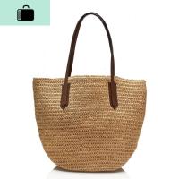 2020新款编包潮流女包欧美时尚海边度假旅游沙滩包单肩编织包NEW LAKE女士单肩包