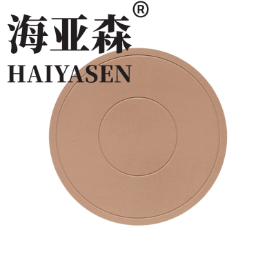 海亚森 TK-3122 硅胶隔热垫 5个/套(计价单位:套)棕色