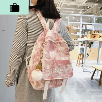 初中生复古书包韩版原宿ulzzang简约ins 高中学生超火双肩背包女NEW LAKE女手包