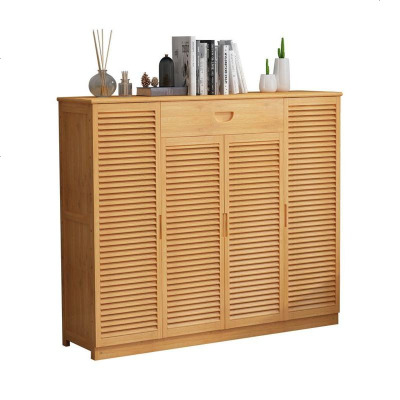 简易鞋柜实木家用多层防尘省空间经济型楠竹宿舍收纳鞋架