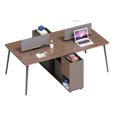 科朔 办公桌职员桌 员工桌 板式屏风桌 四人位KS-12B2403