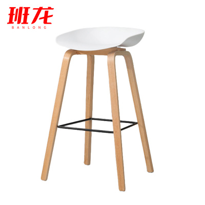 班龙吧台椅43*46*82cm白色张