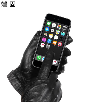 端固 加绒加厚防风骑行户外触屏手套 YH21 双