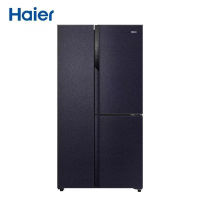 海尔 501升家用对开双开门电冰箱 全空间保鲜一级能效风冷无霜双系统双循环BCD-501WLHTS19B9U1