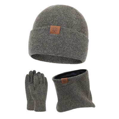 徽润和 围巾帽子手套保暖防寒三件套 FH014 套