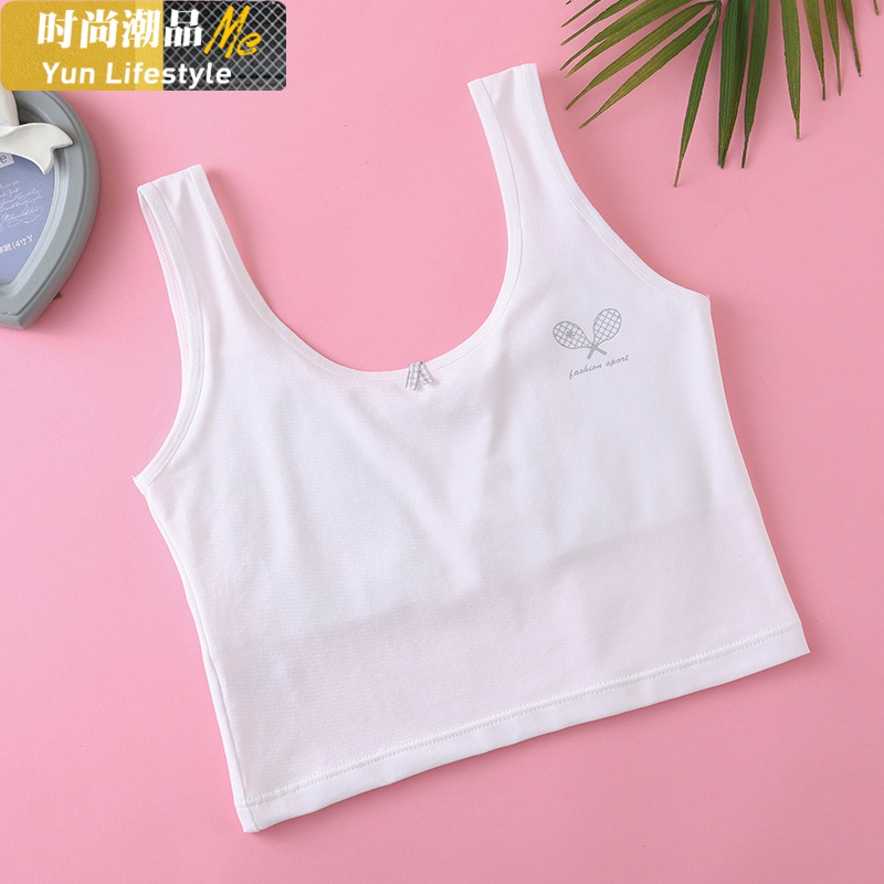女童内衣发育期13岁10岁小背心女孩内穿小学生儿童内衣女少女内衣吊带