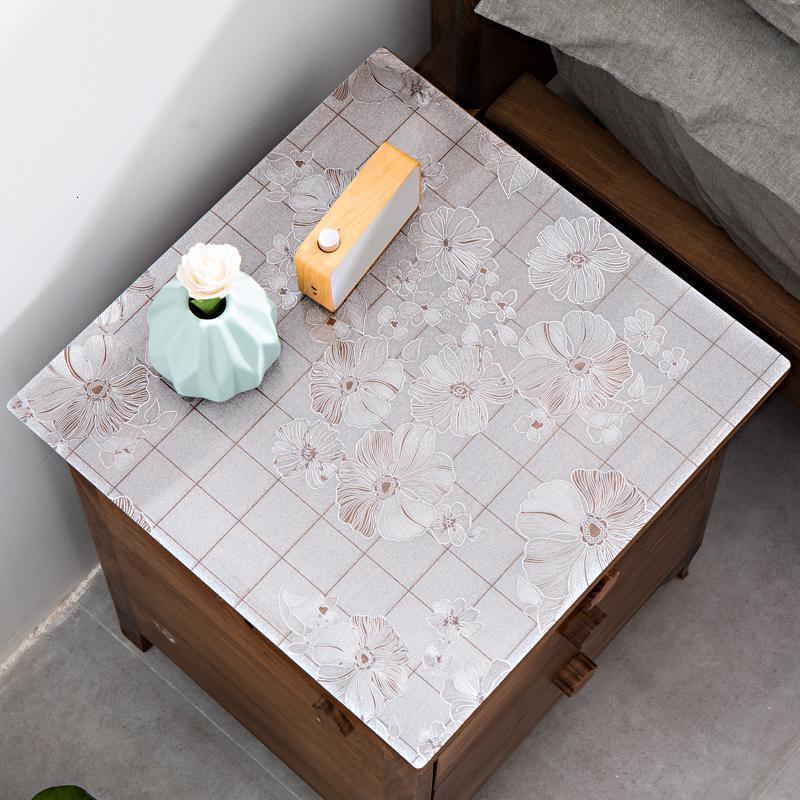 家柏饰(CORATED)床头柜垫子防水防烫透明桌垫pvc软玻璃桌布塑料茶几水晶垫餐桌布