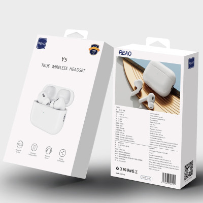 泺澳(REAO)无线蓝牙耳机REAOpods pro2真降噪Y5-ANC 白色