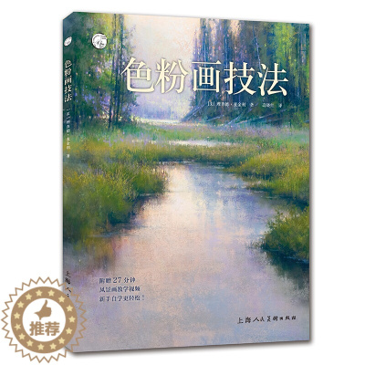[醉染正版]西方经典美术技法译丛 色粉画技法 理查德 麦金利 挑选绘画材料 构图的关键要素 描绘光线和色彩的技巧上海人民
