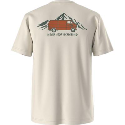 男士短袖户外图案速干T恤北面舒适透气休闲款可内搭旅行野营