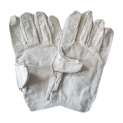 路吉通 帆布手套 均码 双