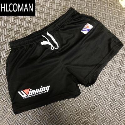 HLCOMANning训练跑步速干运动健身短裤男四分三分裤散打拳击泰拳搏击