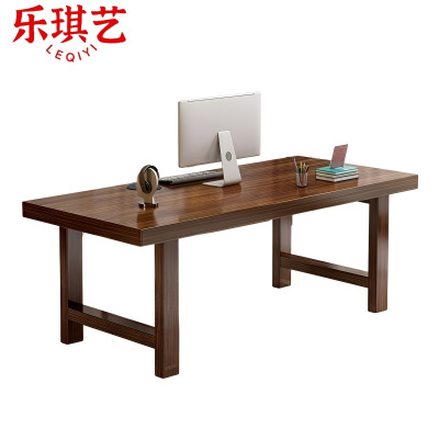 乐琪艺 学习桌 咖啡色 120*70*75cm 张