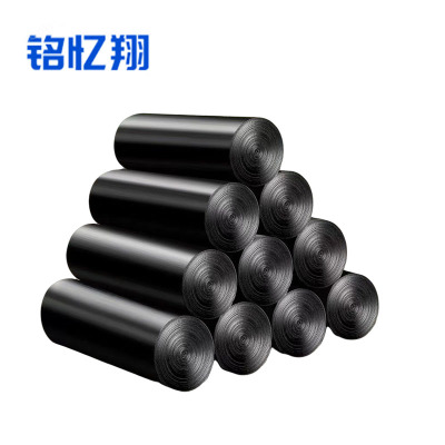铭忆翔 一次性黑色平口袋 45*50cm 50只 卷