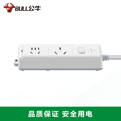 公牛(BULL) 大功率电源插座/接线板/拖线板 新国标 1.8米GN-606D