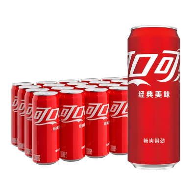 可口可乐雪碧芬达摩登罐零度有糖无糖饮料 可乐330ml*24罐 起订量2份