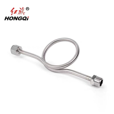 红旗 压力表弯管不锈钢 个