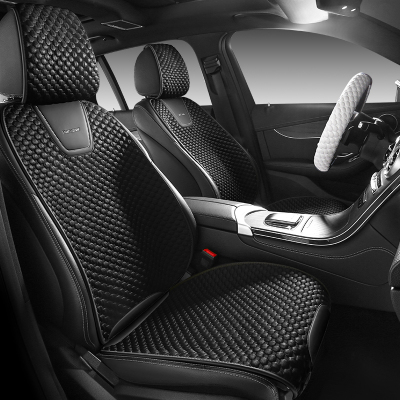 [补贴10%]汽车坐垫四季通用冬季毛绒座椅后排女士车内车垫半包座套通风座垫丰田本田大众