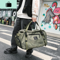 大容量旅行包男单肩斜挎运动健身包女士手提包出差行李袋潮牌欧美NEW LAKE男士手提包