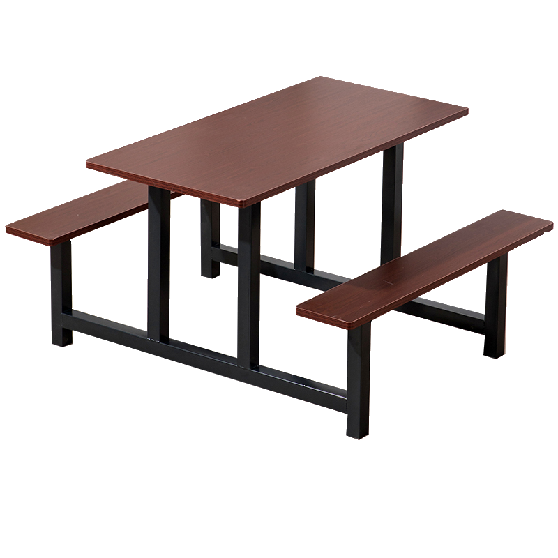 玻璃钢餐桌6人位