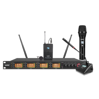 LAX 会议系统专用 无线手持话筒(一拖四) UM-540