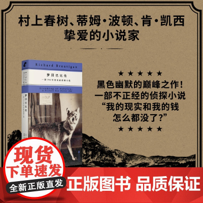 梦回巴比伦:一部1942年的私家侦探小说(布劳提根黑色幽默的“癫”峰之作,“我的现实和我的钱怎么都没了?”)