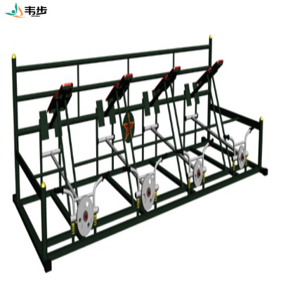 韦步BY87卧拉组合训练器大型力量型综合体能训练运动健身器材
