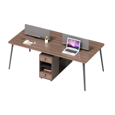 科朔 办公桌职员桌 员工桌 板式屏风桌 四人位 KS-12B2405